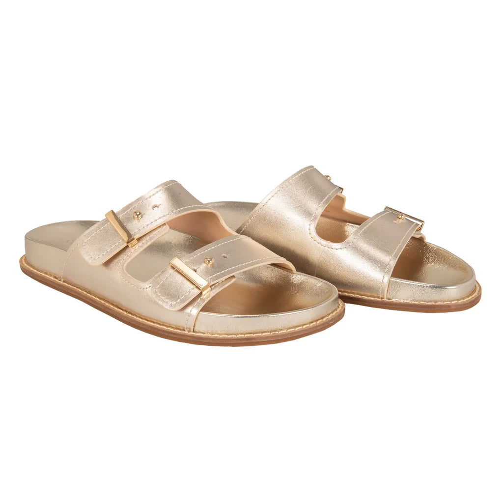 Cole Haan Women's Marisol Footbed Sandal - Gold